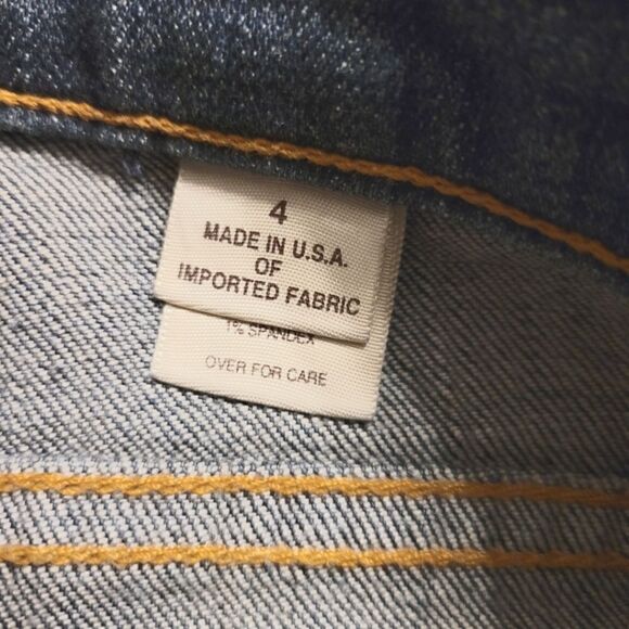 Vintage Frankie B Bootcut Stretch Denim Jeans Size 4 - Picture 7 of 8